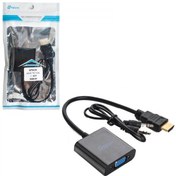 تصویر کابل تبدیل HDMI به VGA + کابل صدا DTECH مدل 30010 