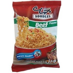 تصویر نودل گوشت جهان 75 گرمی 