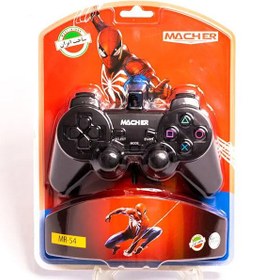 تصویر دسته بازی تکی شوکدار مچر MR-54 Macher MR-54 Gamepad