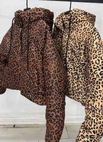 تصویر کاپشن پلنگی 