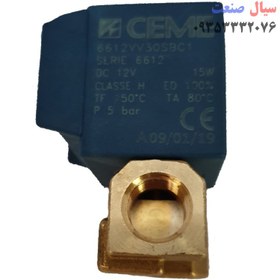 تصویر شیر برقی شم مدل 6612vv30sbc1-1/4In CEME 6612vv30sbc1-1/4In Solenoid Valve