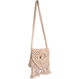 تصویر کیف رو دوشی طرح لوزی 