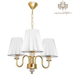 تصویر لوستر سه شعله شیدا 