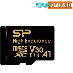 تصویر رم میکرو اس دی سیلیکون پاور مدل High Endurance با ظرفیت گیگابایت 128 گیگابایت Silicon Power High Endurance A1 V30 U3 100MB/s 32GB MicroSD Card