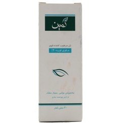 تصویر مرطوب کننده قوی ثمین حاوی اوره 30% حجم 30 میلی لیتر مرطوب کننده و آبرسان ثمین