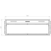 تصویر هود مخفی کن مدل آرتیما ۷ سایز ۸۰ سانت قدرت مکش ۷۰۰ CFM 