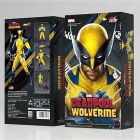 تصویر اکشن فیگور مدل ولورین سری Wolverine and deadpool ZD toys 