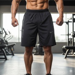تصویر شلوارک ورزشی مردانه نایک آیرو کد 9162 