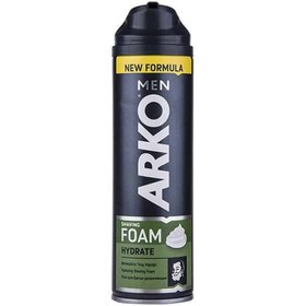 تصویر فوم اصلاح آرکو مدل hydrate حجم 200 میلی لیتر ا arko shaving foam arko shaving foam