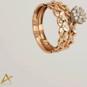 تصویر انگشتر طلا زنانه نامزدی کد A26 