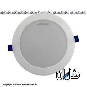 تصویر چراغ پنلی نمانور مدل ستاره ظرفیت ۷ وات 