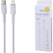 تصویر کابل تایپ سی به لایتنینگ یسیدو CA153 PD Fast Charge Type-C to lightning CA153