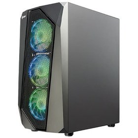 تصویر کیس کامپیوتر فاطر FG-740M RGB Mid Tower مشکی Fater FG-740M RGB Mid Tower Black Computer Case