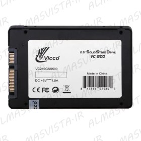 تصویر اس اس دی اینترنال ویکومن مدل VC 500 ظرفیت 256 گیگابایت SSD 256GB VICO 