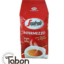 تصویر دانه قهوه اسپرسو سگافردو زانتی اینترمزو یک کیلوگرمی SegaFredo INTERMEZZO 1000gr