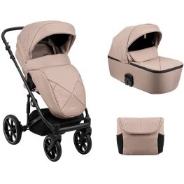 تصویر سرویس کالسکه کیکابو مدل kikkaboo amani 2in1 