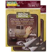 تصویر دستمال آشپزخانه وایت اند وایت مدل W_GR_01_Pack_02 بسته ۲ تایی 