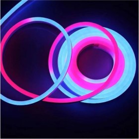 خرید و قیمت نوار نور LED نئون RGB قابل برنامهریزی سیلیکونی | ترب