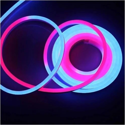 خرید و قیمت نوار نور LED نئون RGB قابل برنامه‌ریزی سیلیکونی | ترب