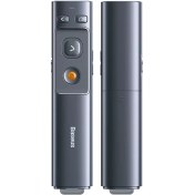 تصویر پرزنتر لیزری بی سیم بیسوس مدل ACFYB-0G Baseus ACFYB-0G Orange Dot Wireless Presenter With USB/Type-C Receiver