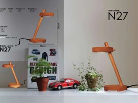 تصویر چراغ مطالعه چوبی N27 Desk lamp N27