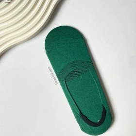 تصویر جوراب کالج نخ پنبه 