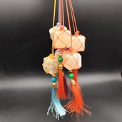 تصویر آویز سنگ نمک به همراه کیسه نگهدارنده 