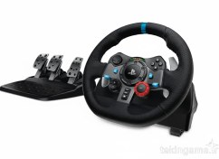 تصویر فرمان بازی لاجیتک مدل G29 Driving Force همراه با دسته دنده 