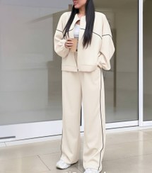 تصویر ست اویشو (کرپ دَبِل) - مزون ملون خرید آنلاین انواع مانتو و شومیز زنانه با طراحی خاص | مزون ملون 