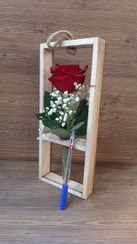 تصویر رز تک‌شاخه طبیعی گل عاشقانه و لاکچری برای هدیه‌های خاص 