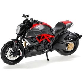 تصویر ماکت موتور 1:18 مایستو دوکاتی Ducati Diavel Carbon 