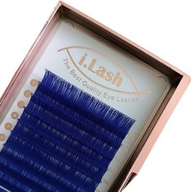 تصویر مژه رنگی i.Lash (آبی) 