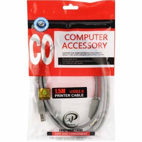 تصویر کابل پرینتر ایکس پی USB 2.0 طول 1.5 متر XP USB 2.0 Printer Cable 1.5M