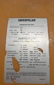 تصویر کاترپیلار Caterpilar1825kva