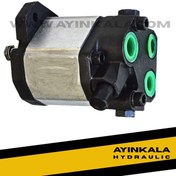 تصویر پمپ هیدرولیک کمباین جاندیر 955 پمپ هیدرولیک کمباین جاندیر 955 آرافن نائین