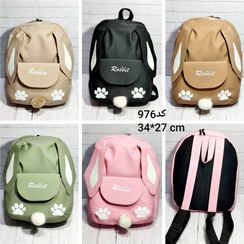 تصویر کیف کوله فانتزی بزرگ خرگوشی 