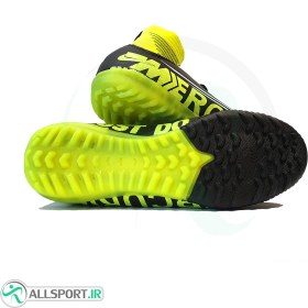 تصویر کفش چمن مصنوعی نایک مرکوریال ساقدار مشکی Nike Mercurial Black 