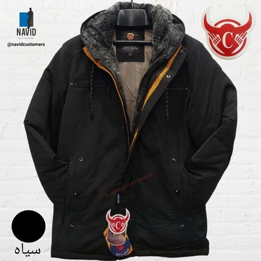 خرید و قیمت کاپشن مردانه خارجی سفارش روسیه مدل CITY ZPJV تا سایز 58 ...