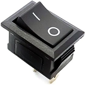 تصویر کلید راکر دو حالته KCD1-101 دو پین 