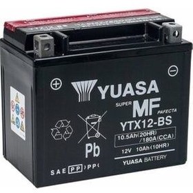 تصویر باطری باتری موتور سیکلت Ytx12 Bs Yuasa 