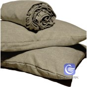 تصویر نیم ست ملحفه مادام کوکو کرم 