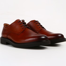 تصویر کفش های کژوال چند رنگ مردانه Coffee Men's Leather Classic Shoe Metropole London Ecco 