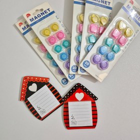 تصویر مگنت یخچال و یادداشت مگنتی 