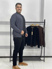 تصویر سویشرت تمام زیپ مردانه سلانیک Men's clothing