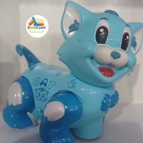 تصویر گربه باطری خور 