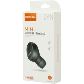 تصویر هندزفری بلوتوث Novax مدل Mini BH302 Novax BH302 Mini Wireless Headset