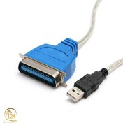 تصویر کابل تبدیل پرینتر پارالل به USB مدل IEEE_1284 طول 1.5 متر 