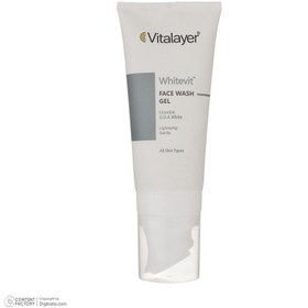 تصویر ژل شستشوی صورت ویتالیر مدل وایت ویت حجم ۲۰۰ میلی‌لیتر مناسب انواع پوست 