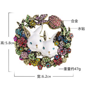 تصویر گلسینه خرگوش در قاب 