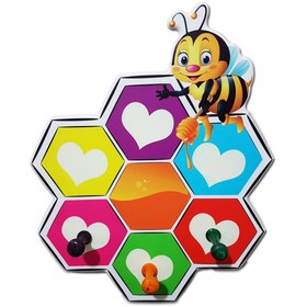 تصویر چوب لباسی کودک مدل زنبور عسل Honey Bee ا Baby clothes stick Jik Jik Bee Model Baby clothes stick Jik Jik Bee Model